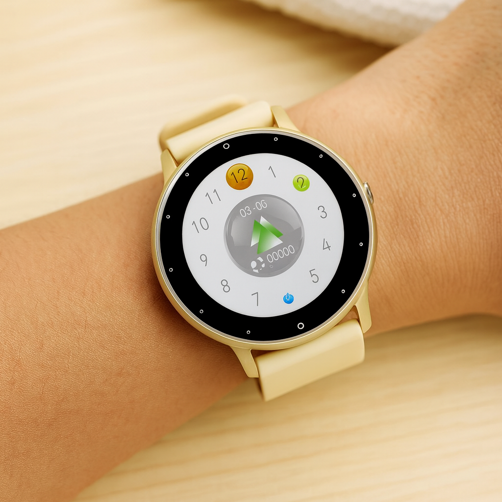 PulseSync | Cardio-Smartwatch mit Herzüberwachung, Anruf- und Nachrichtenbenachrichtigungen und ganztägigem Fitness-Tracking