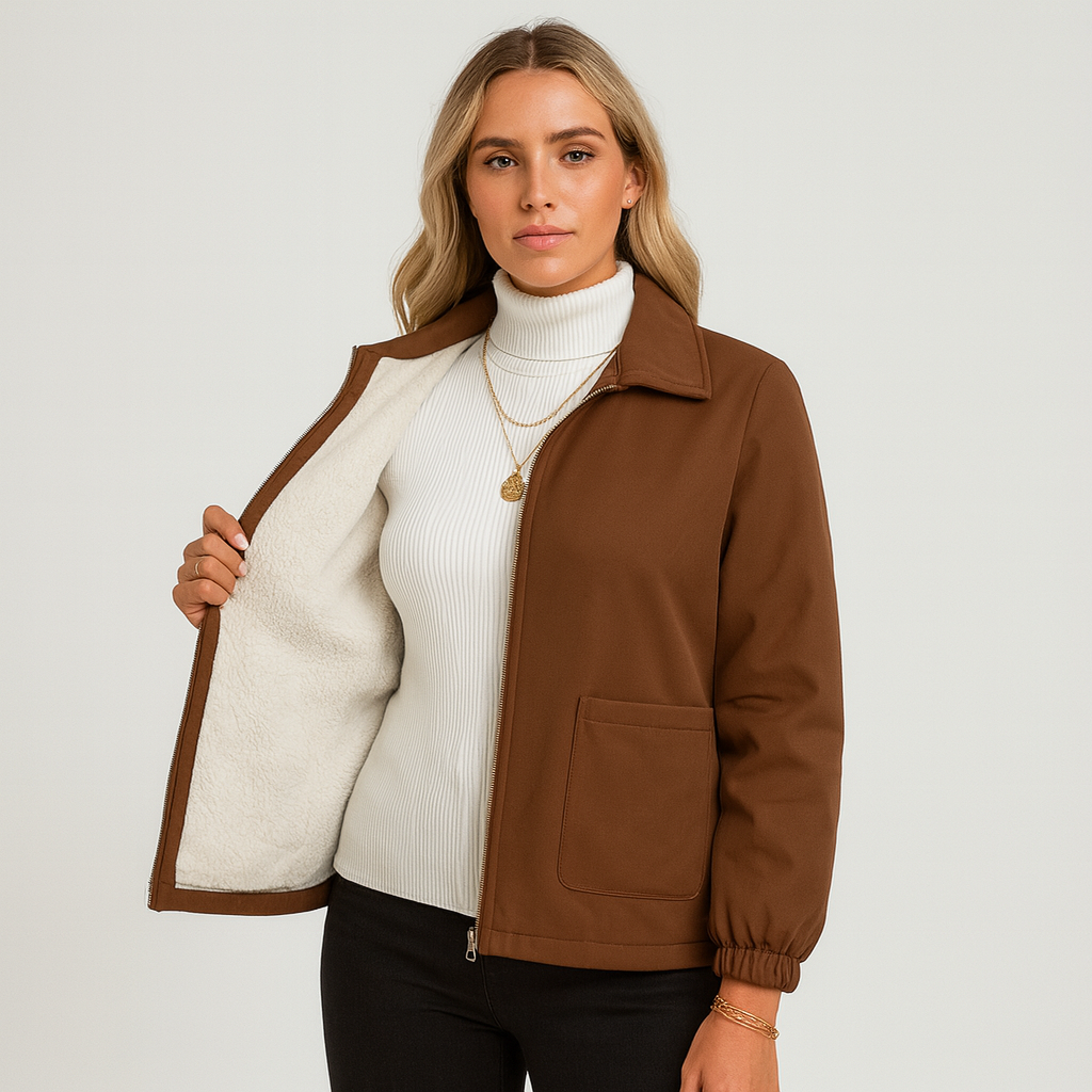 Clara | Thermal Zip-Up Winterjacke
