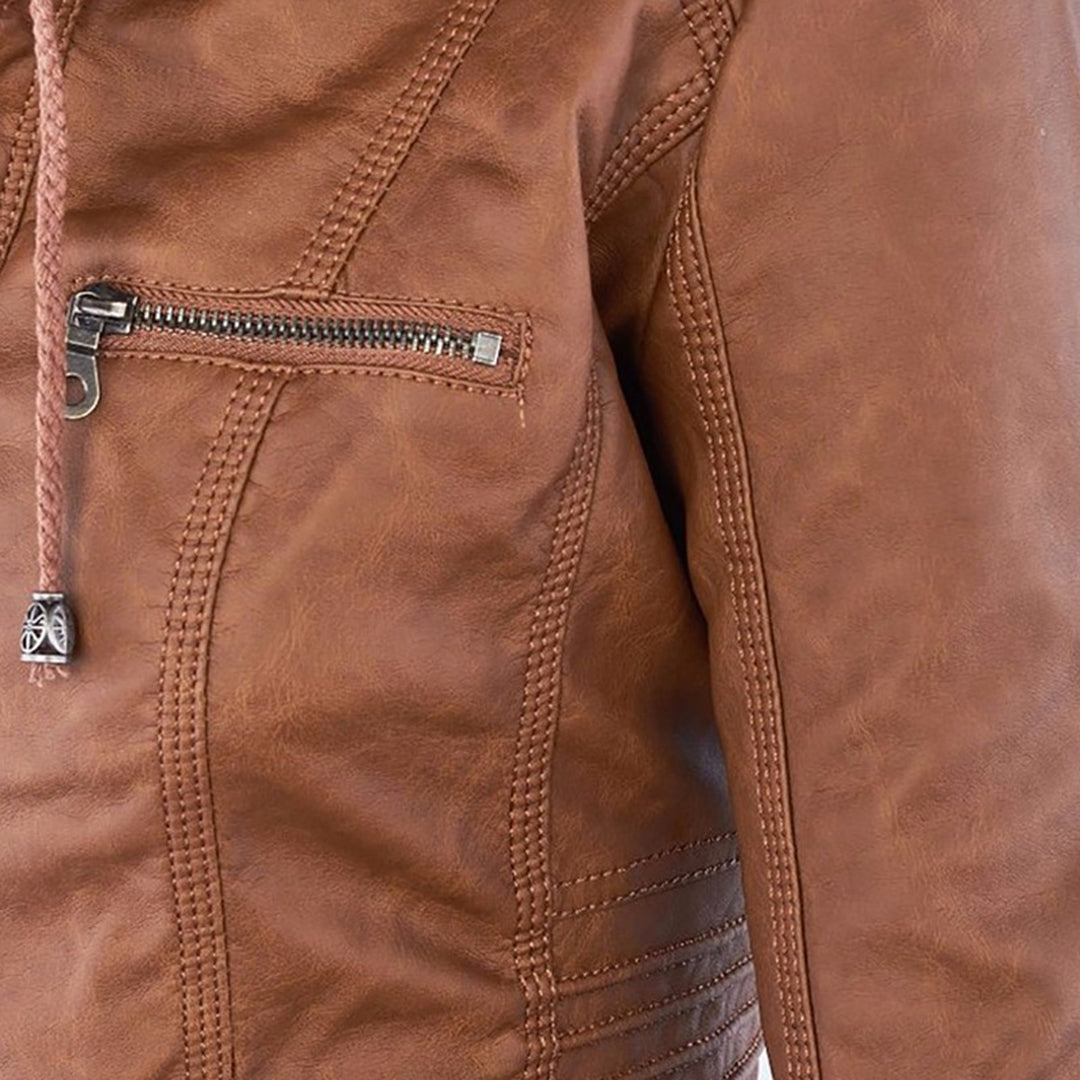 Wetterfester Damen jacke mit Kapuze