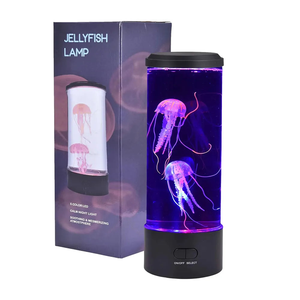 CalmGlow LED Wasserlampe für Entspannung und Schlaf