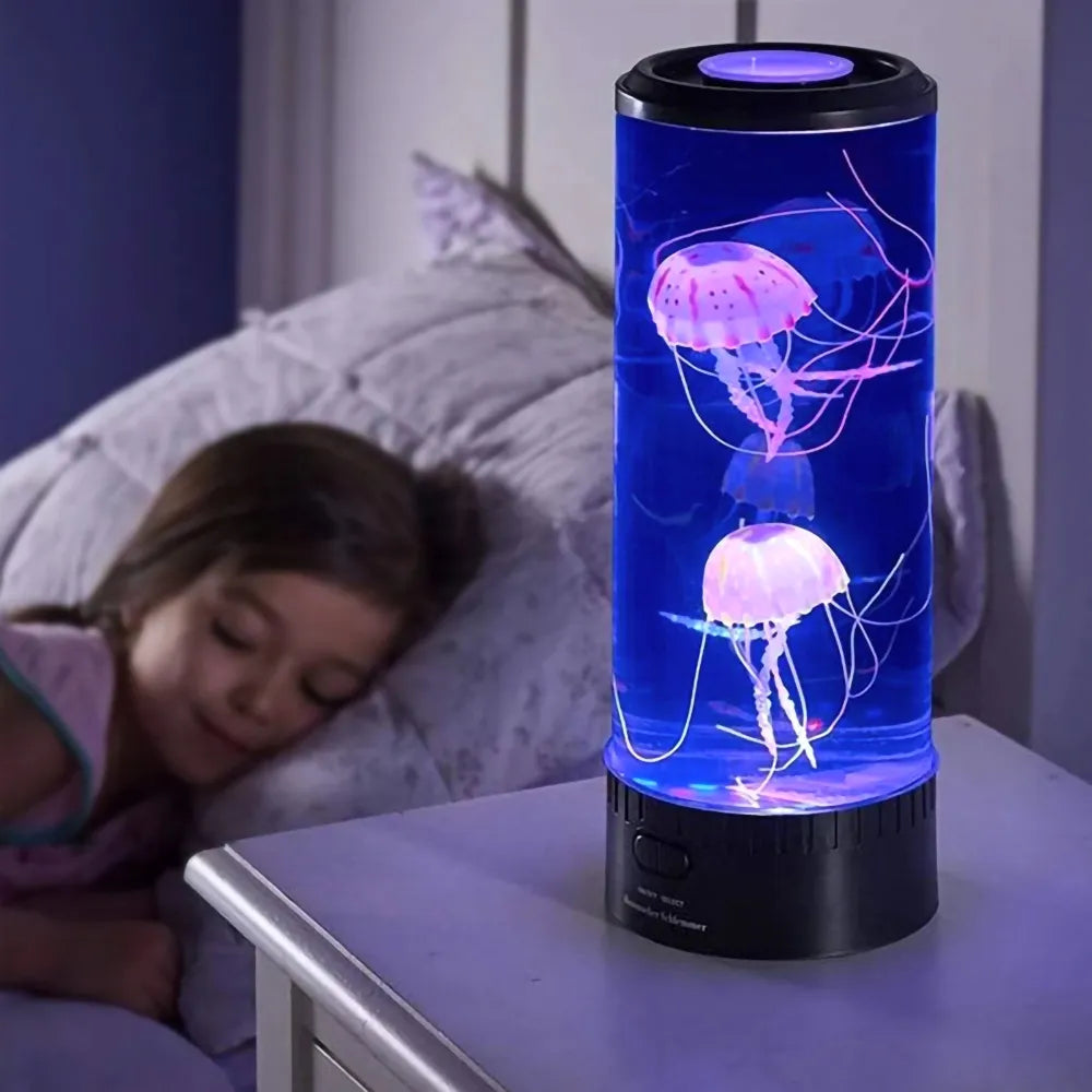 CalmGlow LED Wasserlampe für Entspannung und Schlaf