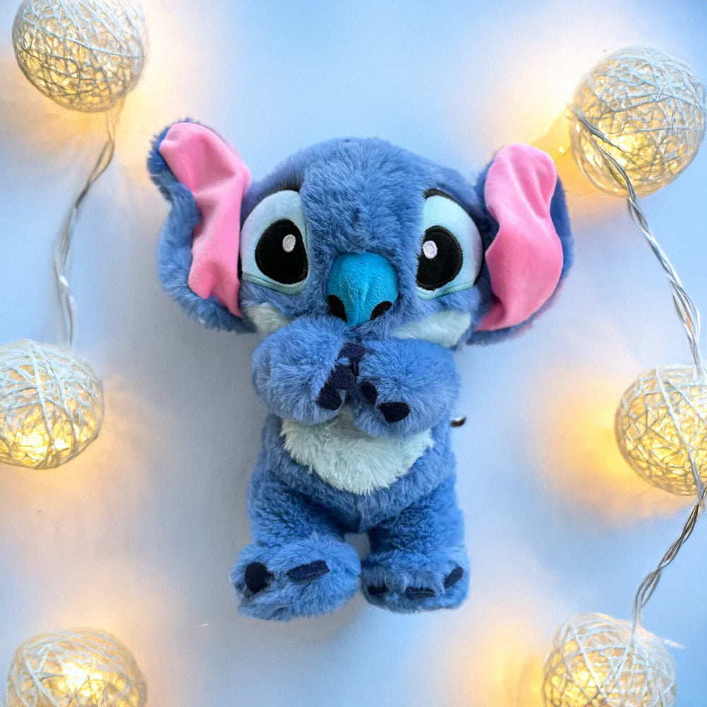 SnuggleCharm Stitch - beruhigendes Kuscheltier für Babys, Kleinkinder und Erwachsene