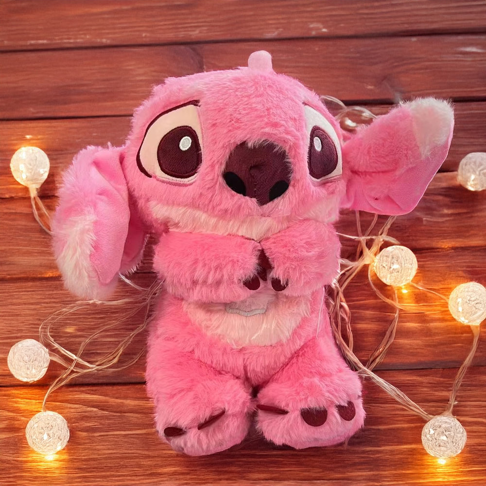 SnuggleCharm Stitch - beruhigendes Kuscheltier für Babys, Kleinkinder und Erwachsene