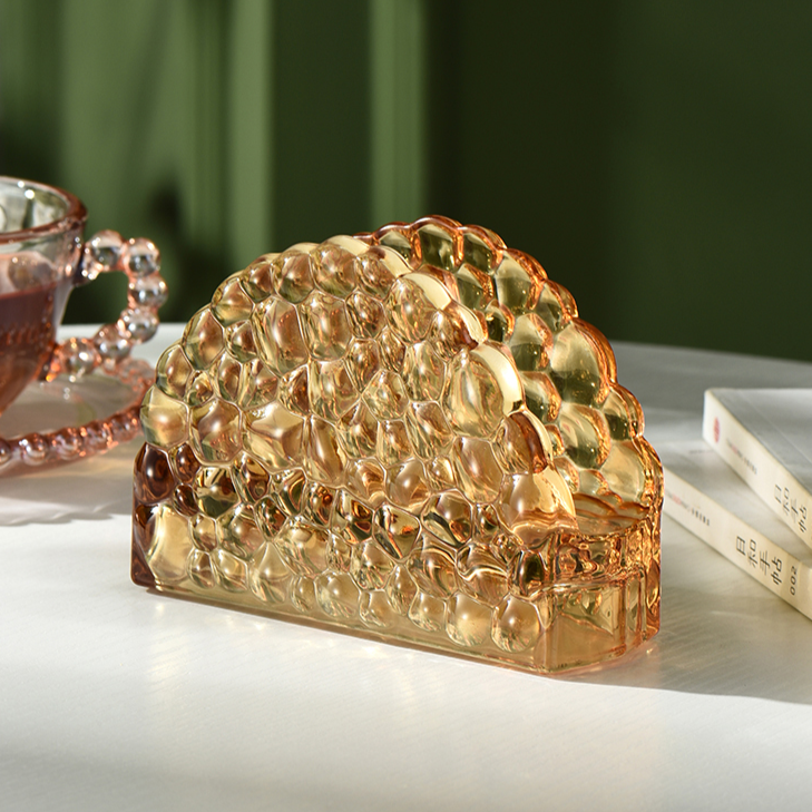 EleganceNap – Stilvolle Serviettenhalter aus Glas