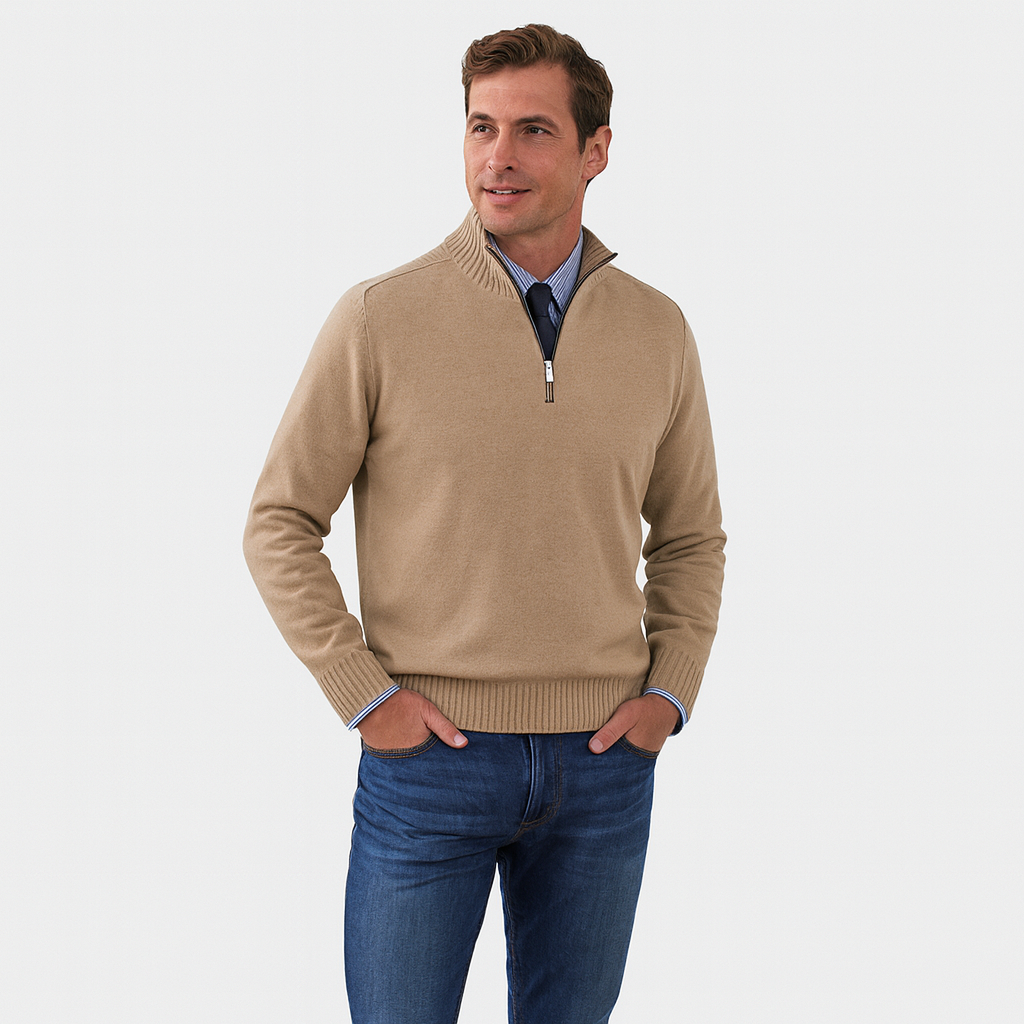 Darian | Lässige Stehkragenjacke