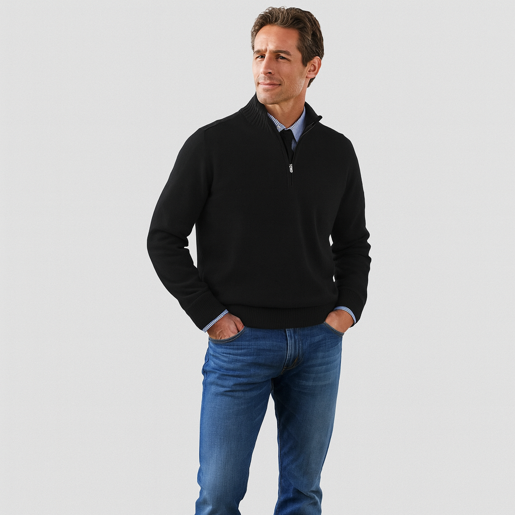 Darian | Lässige Stehkragenjacke