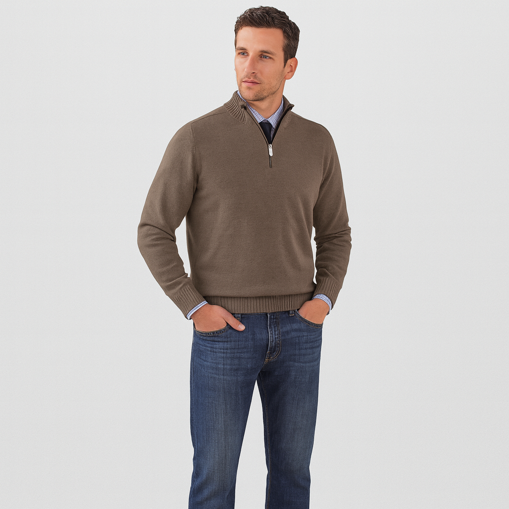 Darian | Lässige Stehkragenjacke