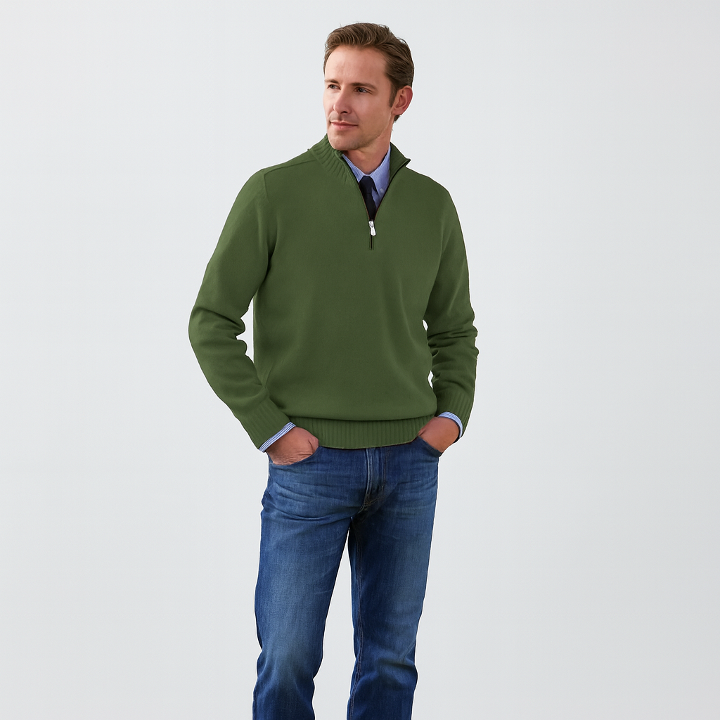 Darian | Lässige Stehkragenjacke