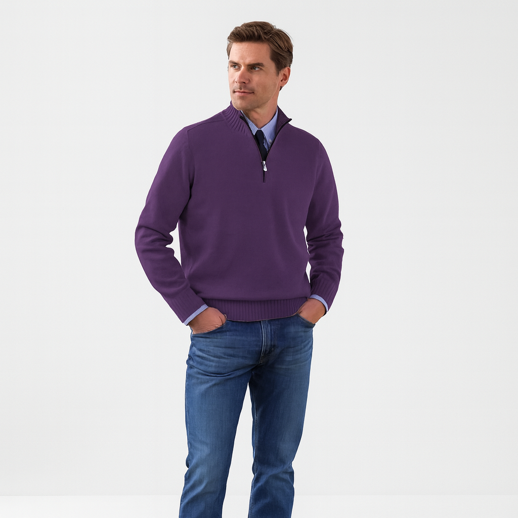 Darian | Lässige Stehkragenjacke