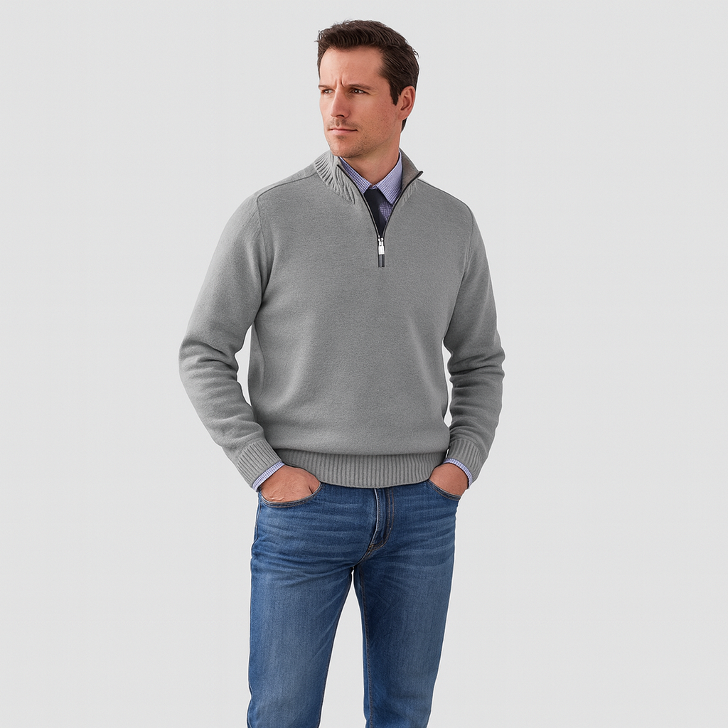 Darian | Lässige Stehkragenjacke