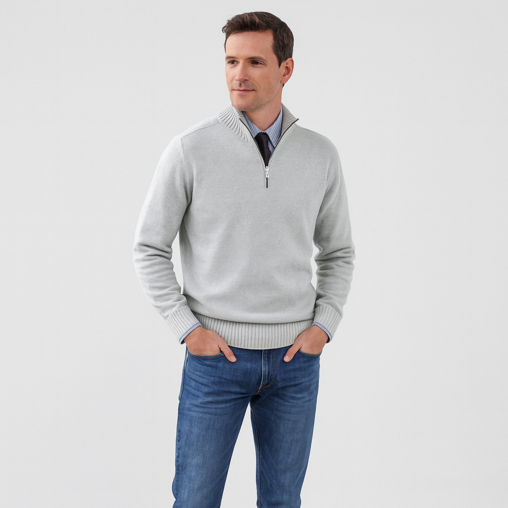 Darian | Lässige Stehkragenjacke