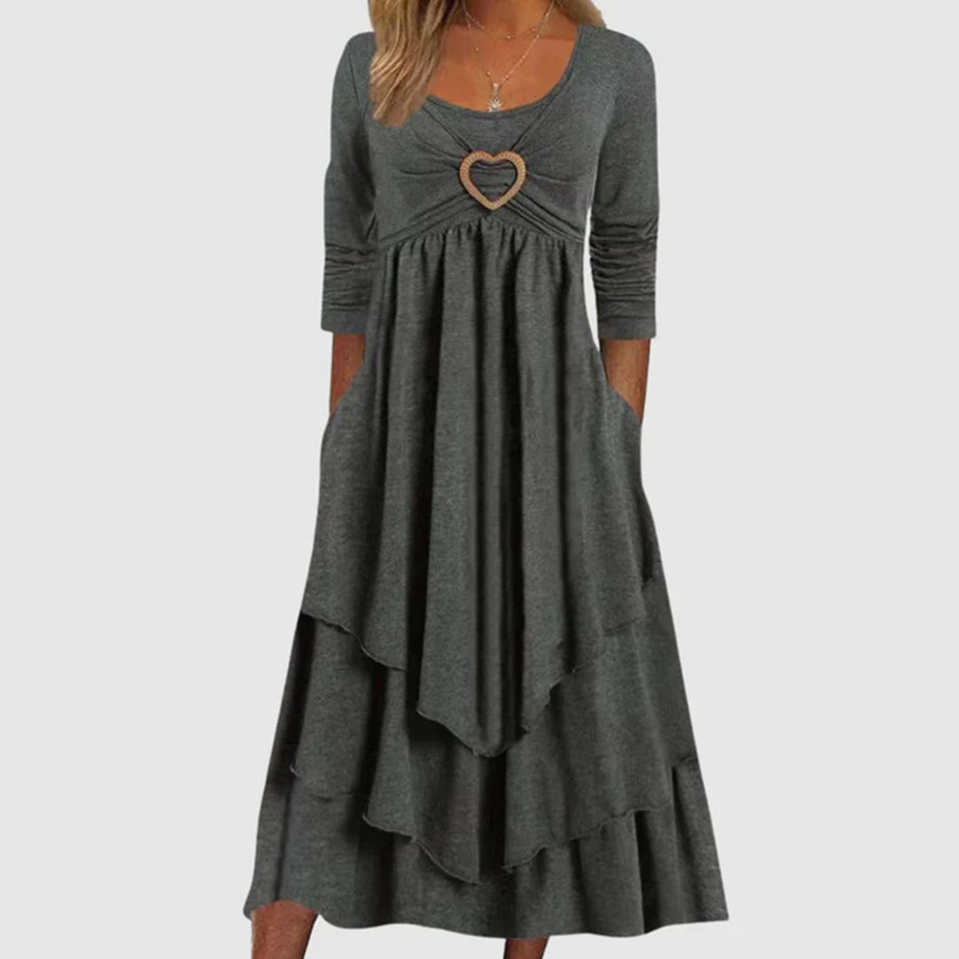 Juliza - Langes lässiges Kleid