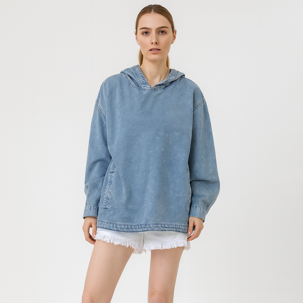 DenimEase | Jeans-Kapuzenpullover