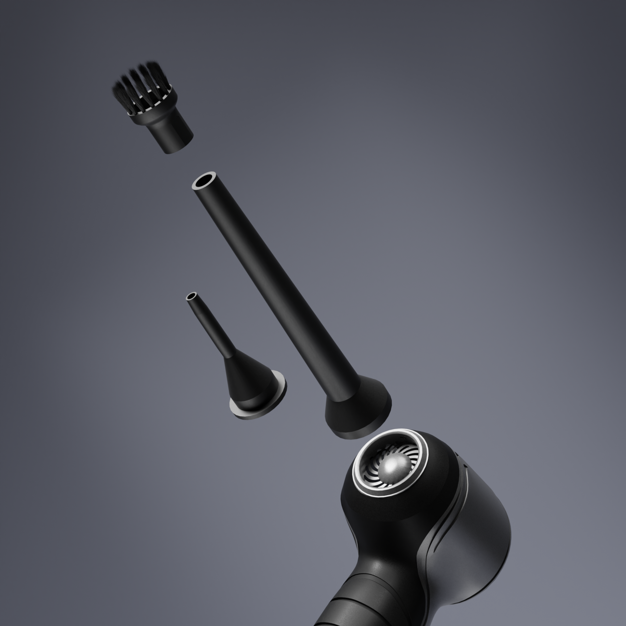 DualFlow Staubsauger – Tragbarer 2-in-1 Staubsauger- und Luftkompressionssystem