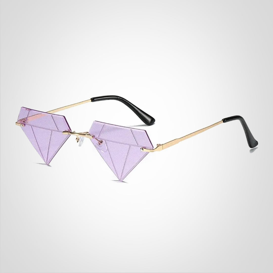 Clara Diamantförmige Sonnenbrille mit UV400 Schutz – Elegantes und modernes Design
