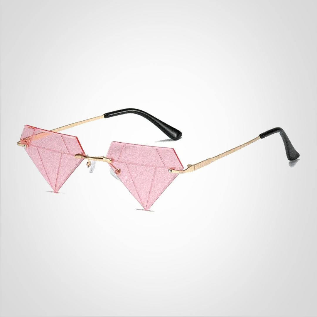 Clara Diamantförmige Sonnenbrille mit UV400 Schutz – Elegantes und modernes Design