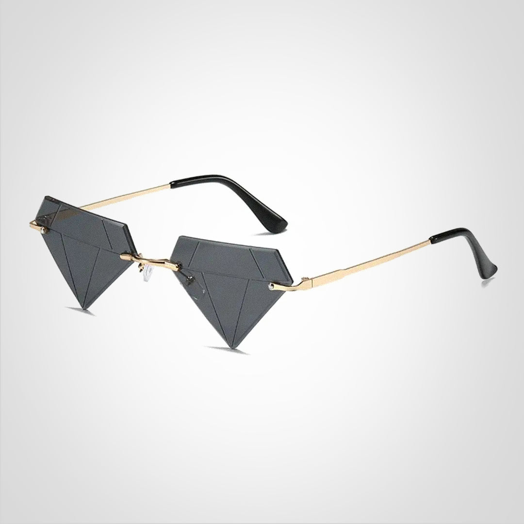 Clara Diamantförmige Sonnenbrille mit UV400 Schutz – Elegantes und modernes Design