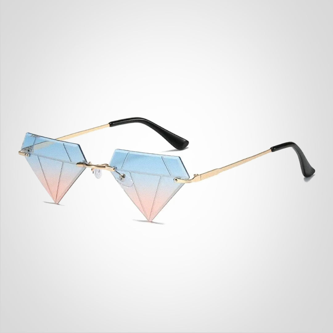 Clara Diamantförmige Sonnenbrille mit UV400 Schutz – Elegantes und modernes Design