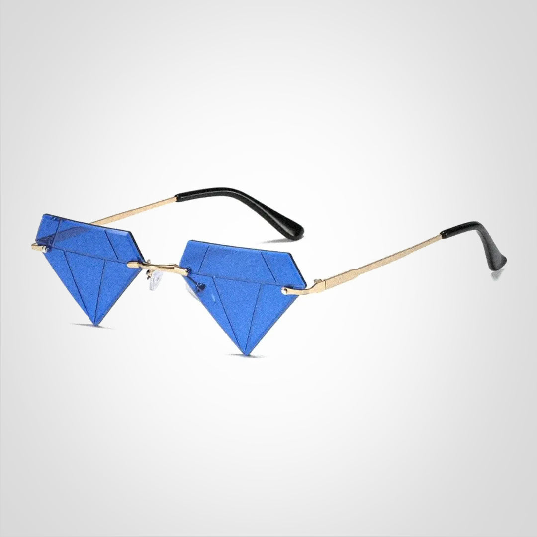 Clara Diamantförmige Sonnenbrille mit UV400 Schutz – Elegantes und modernes Design