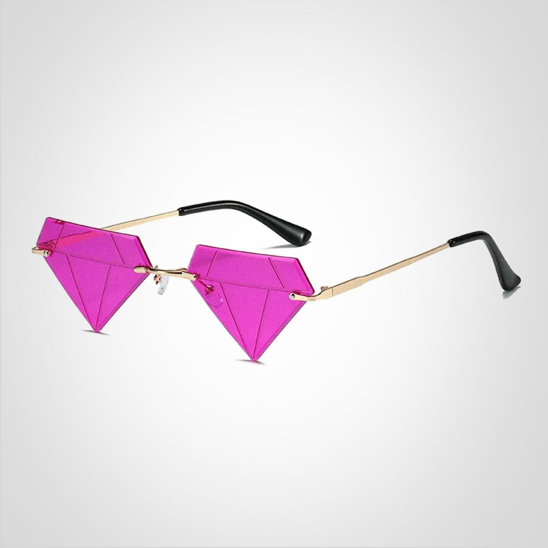 Clara Diamantförmige Sonnenbrille mit UV400 Schutz – Elegantes und modernes Design