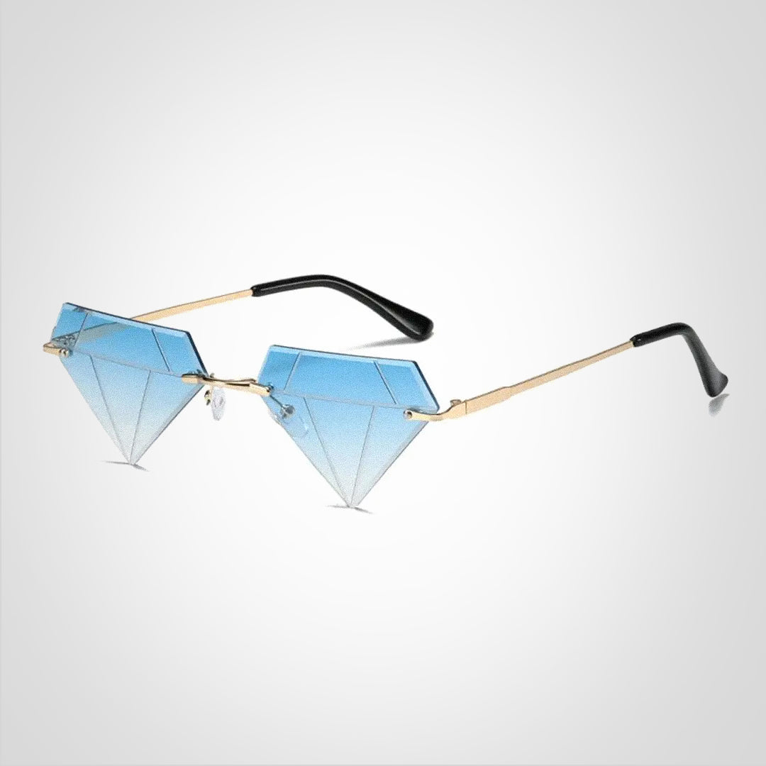 Clara Diamantförmige Sonnenbrille mit UV400 Schutz – Elegantes und modernes Design