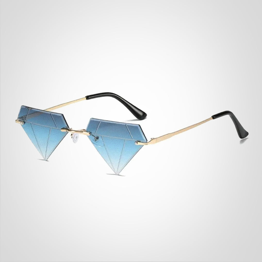 Clara Diamantförmige Sonnenbrille mit UV400 Schutz – Elegantes und modernes Design