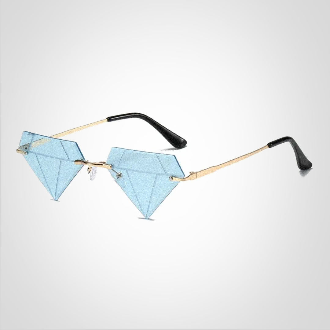 Clara Diamantförmige Sonnenbrille mit UV400 Schutz – Elegantes und modernes Design