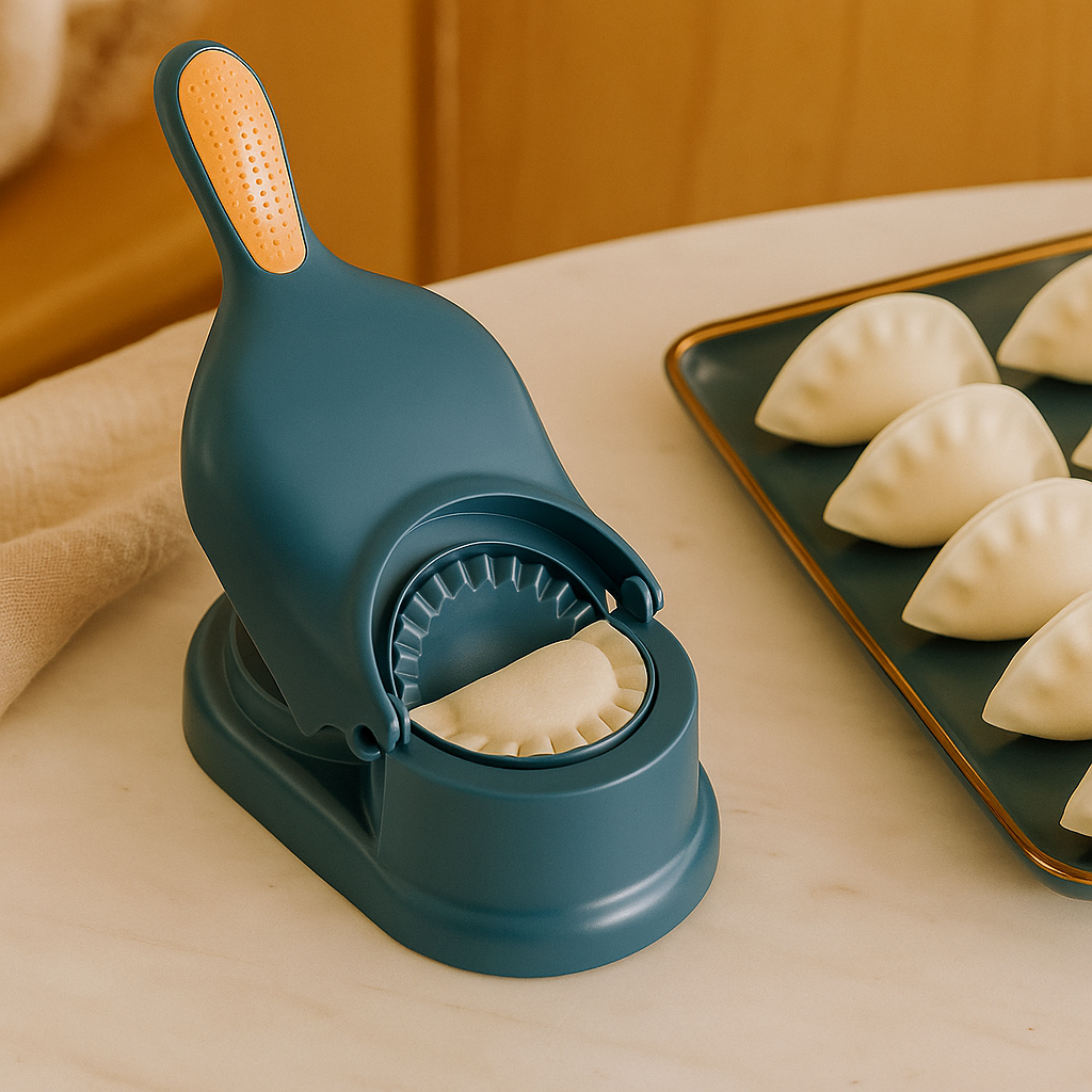 DoughMaster – 2-in-1 Teigtaschen-Set für schnelle und perfekte hausgemachte Teigtaschen