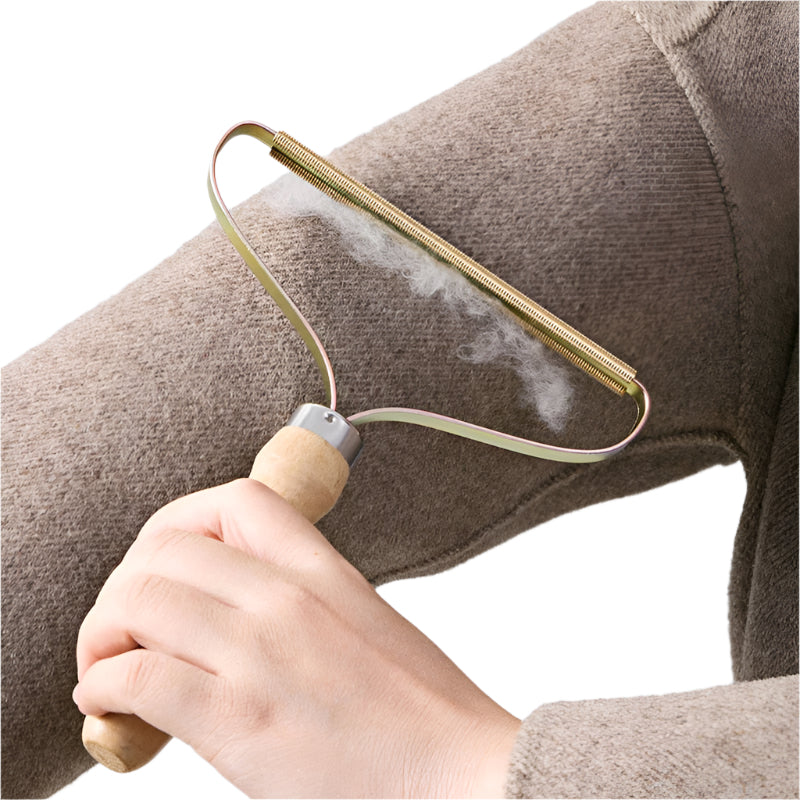 FluffAway - Ergonomischer Stoffrasierer zur Entfernung von Fusseln und Flusen