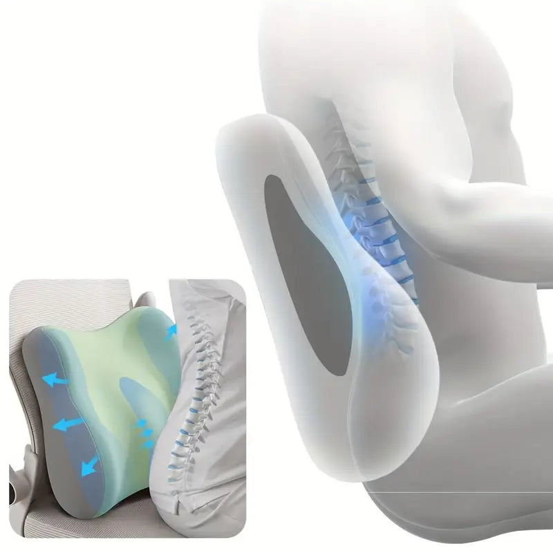 DriveEase | Memory Foam-Autositzkissen mit abnehmbarem Bezug