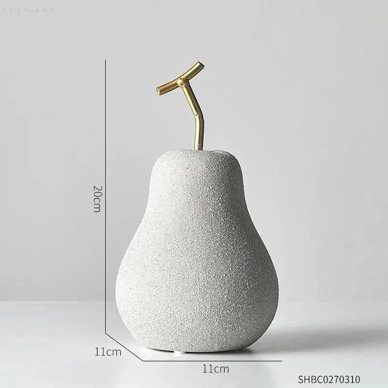 ZenFruit - Minimalistische dekorative Obstfiguren