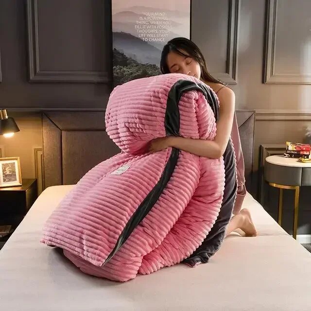 FluffyHaven Weiches Plüschdecke – Ultimativer Komfort & Wärme