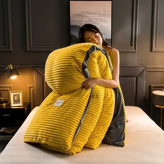 FluffyHaven Weiches Plüschdecke – Ultimativer Komfort & Wärme