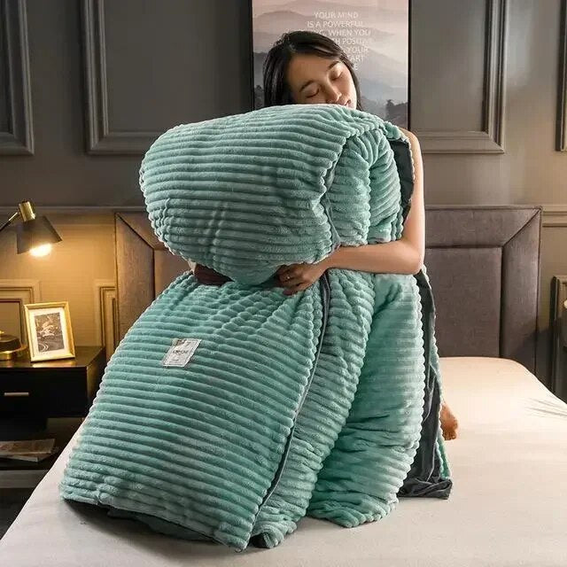 FluffyHaven Weiches Plüschdecke – Ultimativer Komfort & Wärme