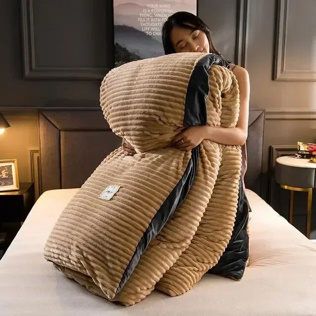FluffyHaven Weiches Plüschdecke – Ultimativer Komfort & Wärme