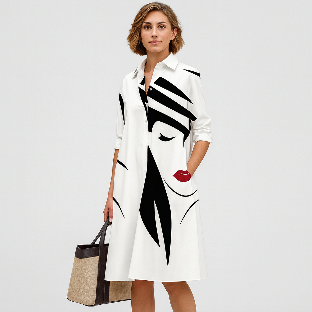 Elantra | Elegantes Darcie Midikleid