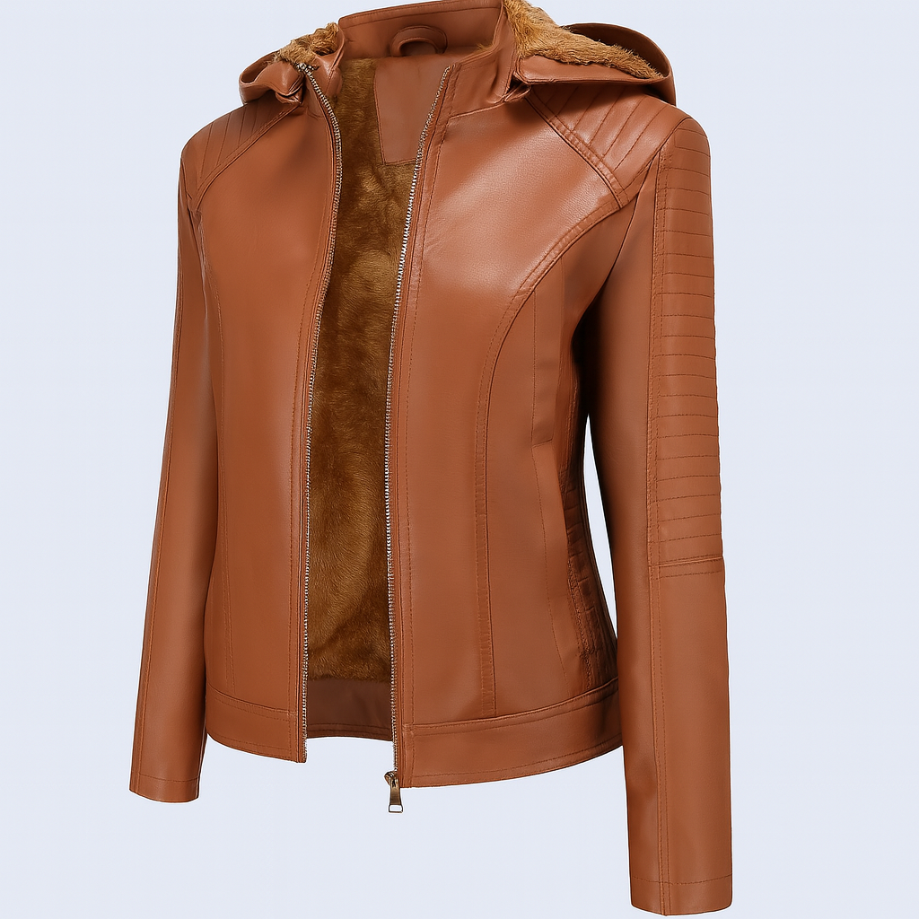 Elara | Gefütterte Oversized Kapuzenjacke für Herbst und Winter