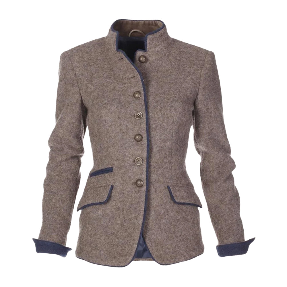 Elegante langärmelige Business-Weste - Minimalistischer und professioneller Stil