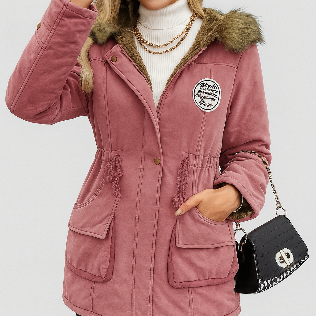 Elowen | Warm gefütterter Damen-Parka mit Kapuze