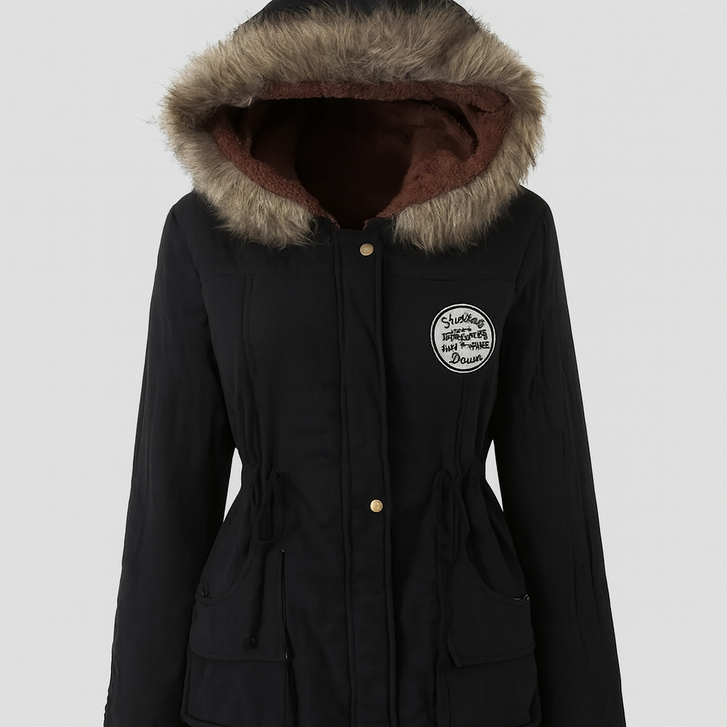 Elowen | Warm gefütterter Damen-Parka mit Kapuze