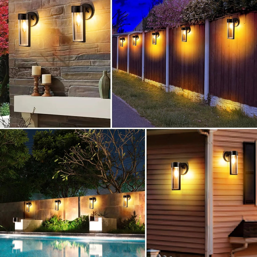 LumaVæg Solarlampe – Elegante Außenwandbeleuchtung