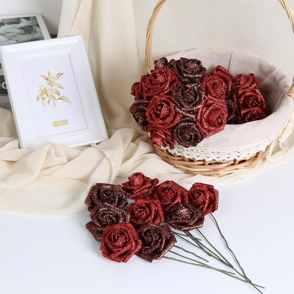 EternaBloom Glitzerrose – Ewiges Blumengeschenk für besondere Anlässe