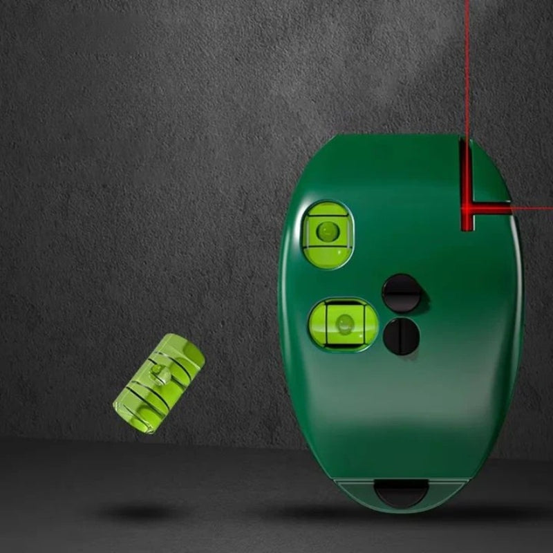 AlignMaster 2-Linien-Laserniveau – Tragbares Nivellierwerkzeug mit 90° Projektion