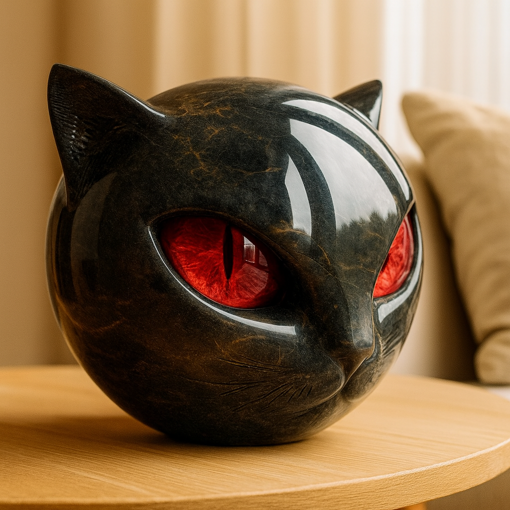 Felora | Katzenkopf-Skulptur
