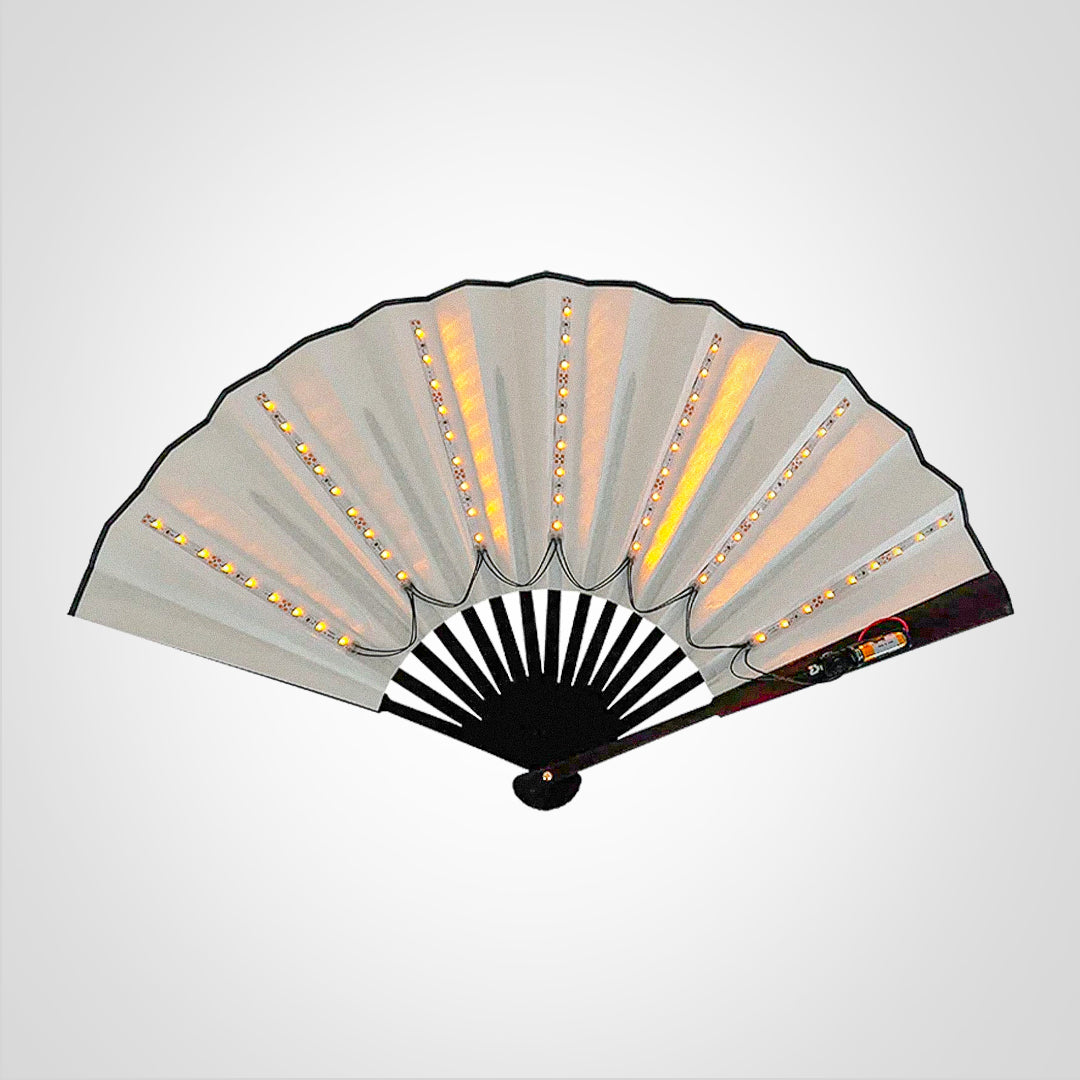 FestivalFan | Faltbarer Handventilator mit LED-Licht