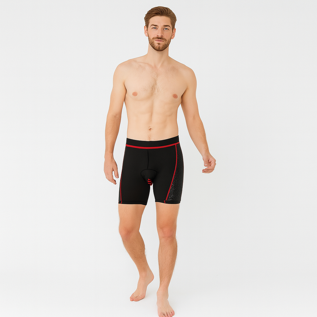 Gel-gepolsterte Fahrradhose – Radlerunterhose für Damen & Herren