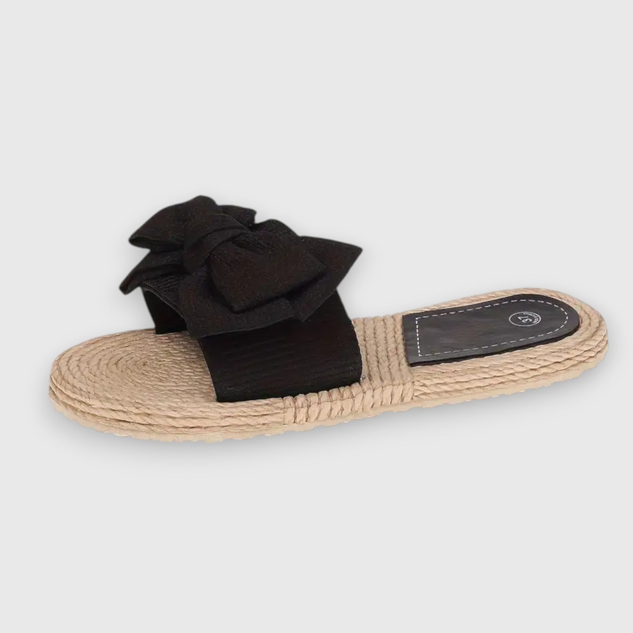 Stephanie - Smarte Schleifen-Knoten Slip-On Sandalen