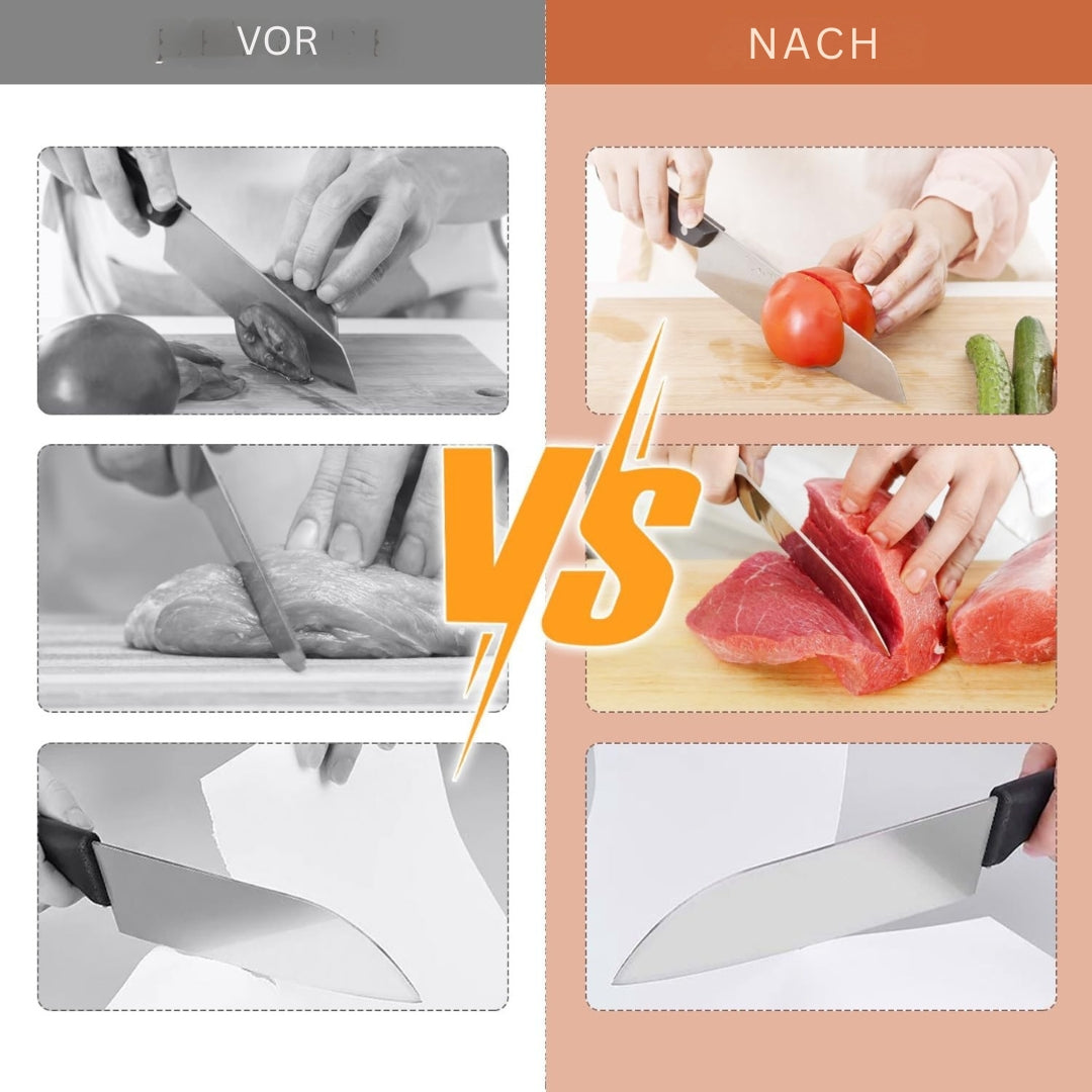 SharpEase Professionelles Rullenschneider-Schärfsystem – Perfekte, Scharfe Klingen Jedes Mal