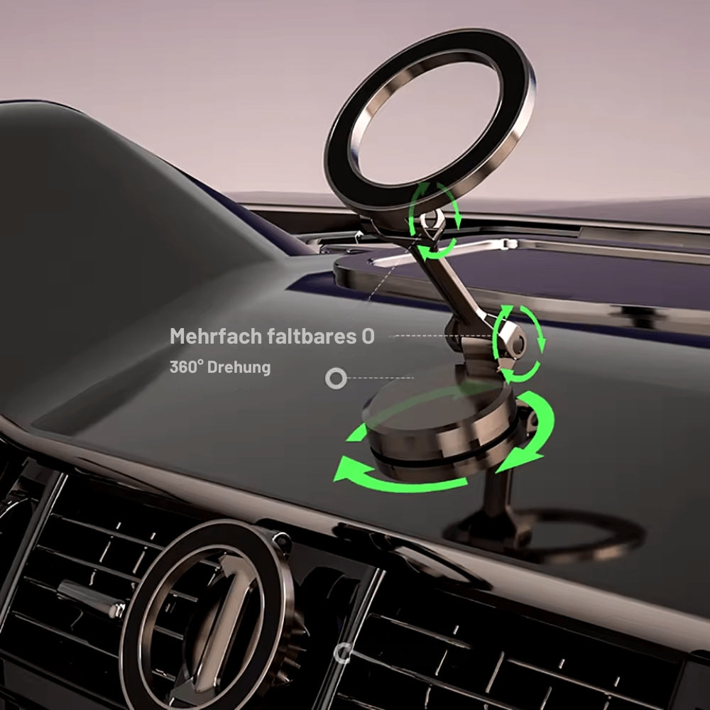 MagnoGrip 360° magnetische Telefonhalter – Starke universelle Halterung für sichere, rotierende Position
