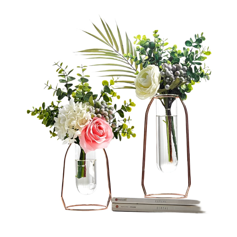 Klar Elegance Glasvase – Elegante Basis für Sophistische Blumenarrangements